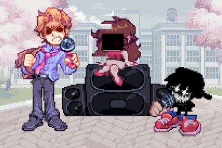 FNF Corruption w/ SENPAI WEEK (Friday Night Funkin')