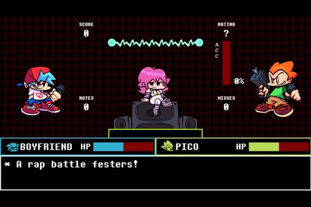 FNF Deltaruined: Friday Night Funkin' x Deltarune