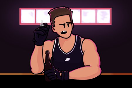 FNF Gachimuchi: Friday Night ♂Fis*ing♂