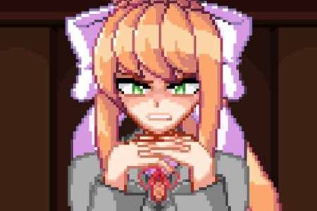 FNF Monika REBOOTED (Friday Night Funkin', DDLC)