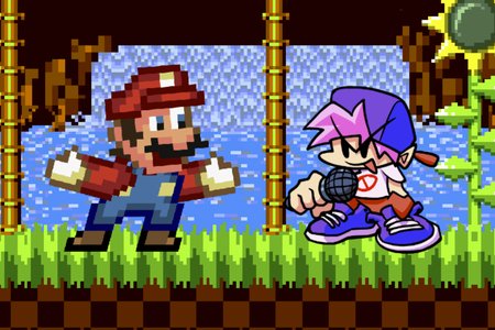 FNF VS Dorkly Mario (Friday Night Funkin')