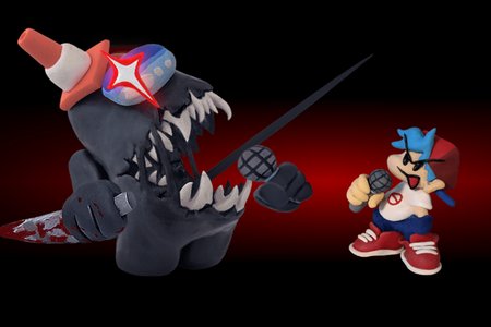 FNF VS Impostor BUT IT'S CLAY (Friday Night Funkin')