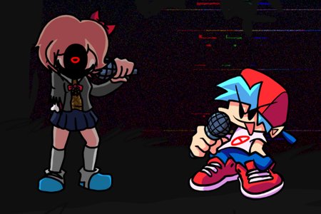 FNF VS Monika.exe: Triple Trouble