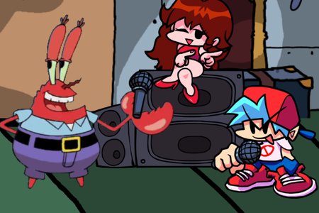 FNF vs Mr. Krabs FULL-WEEK (Friday Night Funkin')