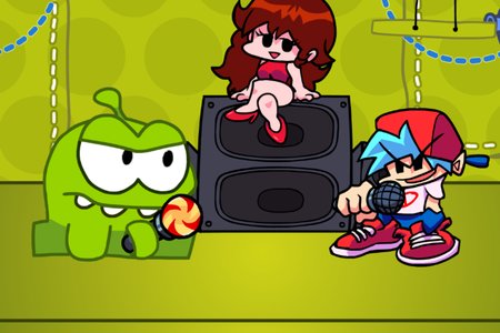 FNF VS Om Nom from Cut The Rope (Friday Night Funkin')