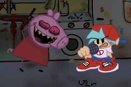 FNF VS Peppa Pig: Muddy Puddles Funkin'