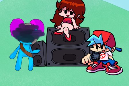 FNF VS Pibby, Gumball, Jake & Mordecai