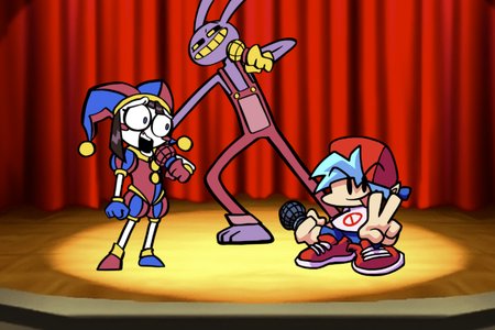 FNF VS Pomni, Jax & Caine: The Amazing Digital Circus