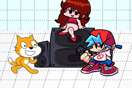 FNF VS Scratch Cat (Friday Night Funkin')