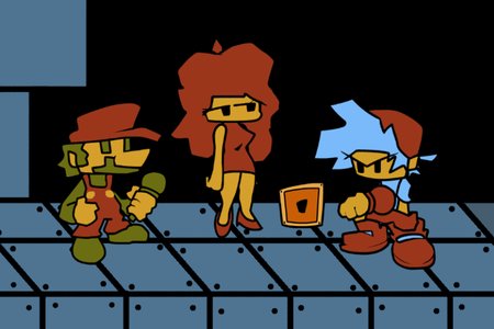FNF VS Super Mario