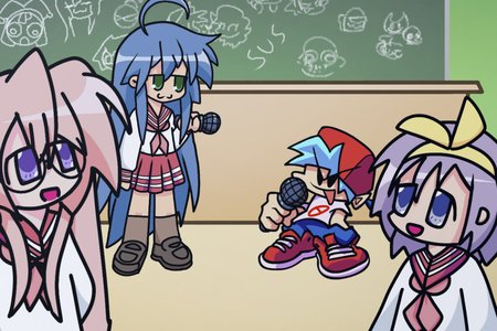 FNF x Lucky Star: Konata