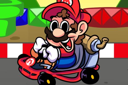 FNF x SMK (Super Mario Kart x Friday Night Funkin')