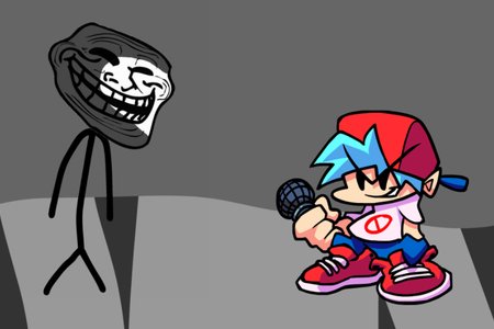Friday Night Funkin' (FNF) vs Trollge (Trollface)