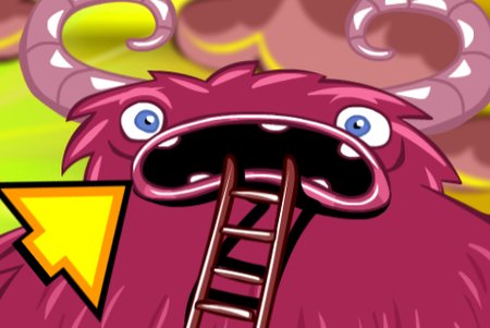 Monkey GO Happy: Stage 419 &mdash; Inside a Giant Creature