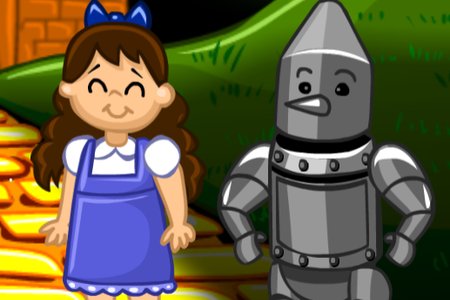 Monkey GO Happy: Stage 469 — A Lion, a Tin Man and a Scarecrow