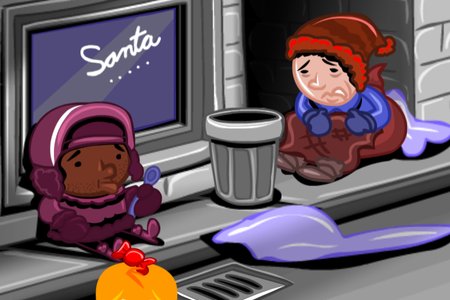 Monkey GO Happy: Stage 483 — The Search for Real Christmas