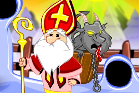 Monkey GO Happy: Stage 485 — Krampus