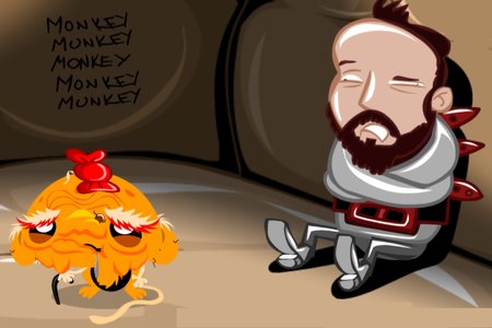 Monkey GO Happy: Stage 513 — Robin Goes Insane