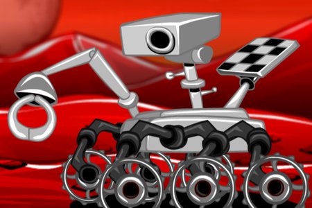 Monkey GO Happy: Stage 521 — Mars