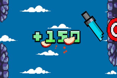 Pixel Sword Toss