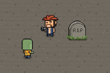 Pixel Zombie Shooter 2017