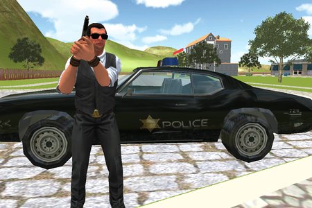 Police Chase: Real Cop Car Driver