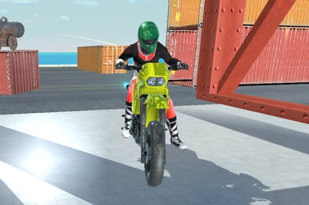Port Bike Stunt