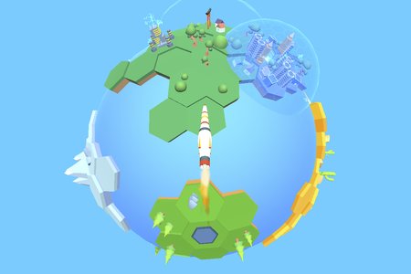 Rocket Boom: Space Destroy 3D