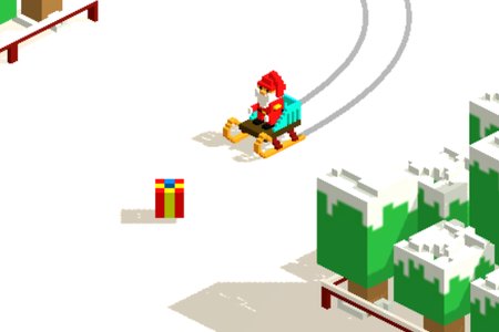 Super Sliding Santa