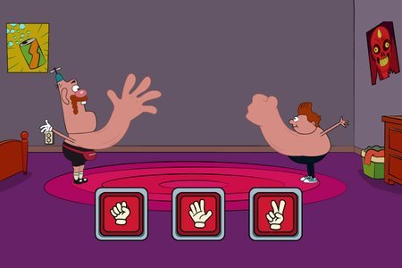 Uncle Grandpa: Rock! Paper! Tummy!